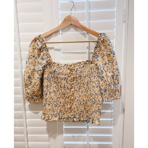 Sezane Mirtha Blouse - Spring Garden